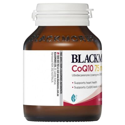 Viên Uống Bổ Tim Blackmores Coq10 75Mg 90 Viên - Mẫu Mới 3 Blackmores Coq10 75Mg 2