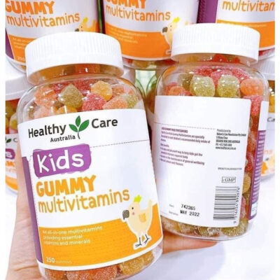 Healthy Care Gummy Multivitamins - Kẹo Dẻo Bổ Sung Vitamin Cho Bé 250 Viên, Hàng Úc 3 Gummy Multivitamins