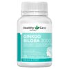 Viên Uống Bổ Não Healthy Care Ginkgo Biloba 2000Mg - Hàng Úc 100 Viên 2 Healthy Care Ginkgo Biloba 2000Mg 100 Capsules 1 3000X