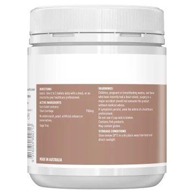 Healthy Care Shark Cartilage 750Mg 200 Tablets 3 3000X