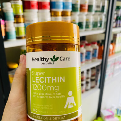 Mầm Đậu Nành Healthy Care Lecithin 1200Mg 100 Viên 4 Mam Dau Nanh Healthy Care