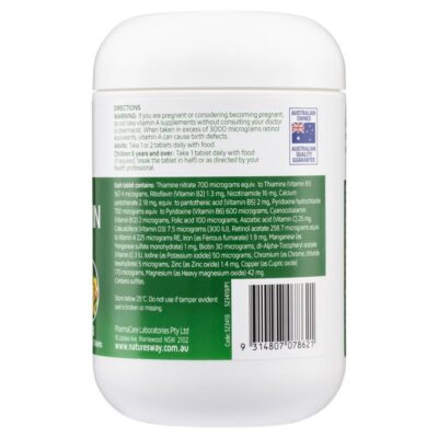 Vitamin Tổng Hợp Nature’s Way Complete Daily Multivitamin - Vitamin Tổng Hợp Hằng Ngày Nature’s Way - Hàng Úc 200 Viên 2 Natures Way Complete Daily Multivitamin 2