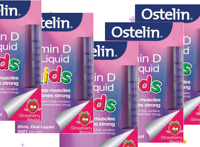 Ostelin Vitamin D3 Kids Liquid - Bổ Sung Vitamin D3 Cho Trẻ - Hàng Úc (20Ml) Mẫu Mới 2 Ostelin Vitamind Kids