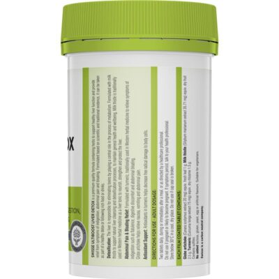 Viên Uống Bổ Gan Và Giải Độc Cho Gan - Swisse Liver Detox 120Viên - Hàng Úc 3 Swisse Liver Detox 1