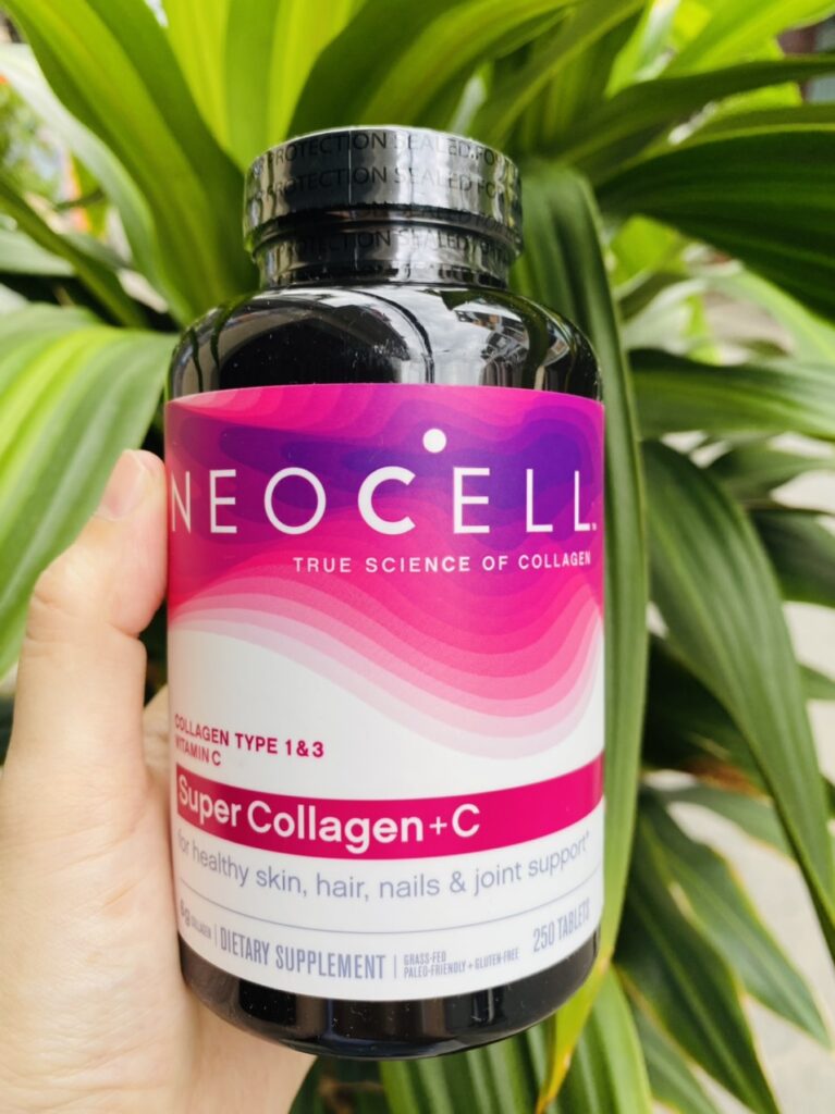 Super Collagen Neocell 6000Mg + Vitamin C - Viên Uống Bổ Sung Collagen Neocell Type 1&Amp;3 Giúp Đẹp Da 250 Viên, Hàng Mỹ - Mẫu Mới 10 Colllagen 250V 2