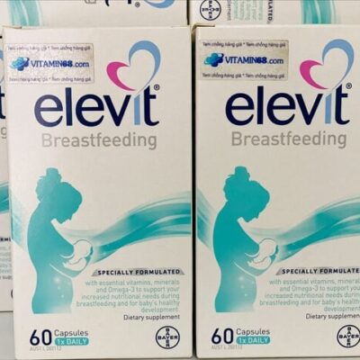 Elevit Breastfeeding – Vitamin Tổng Hợp Dành Cho Phụ Nữ Sau Khi Sinh, Đang Cho Con Bú 60 Viên Mẫu Mới 1 Elevit Breastfeeding Elevit Sau Khi Sinh Elevit Cho Con Bu 2