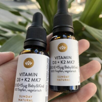 Vitamin D3 K2 Mk7 200Ie Natural - Giúp Tăng Chiều Cao Cho Bé, Hàng Đức 2 Mk7