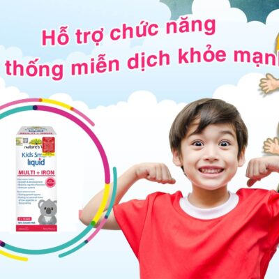 Nature'S Way Kids Smart Multi Iron Liquid - Siro Vitamin Tổng Hợp + Sắt Cho Bé 200Ml - Hàng Úc 8 Natures Way Kids Smart Multi Iron Liquid Bo Sung Sat Va Cac Vi Chat Can Thiet Cho Tre Nho 12