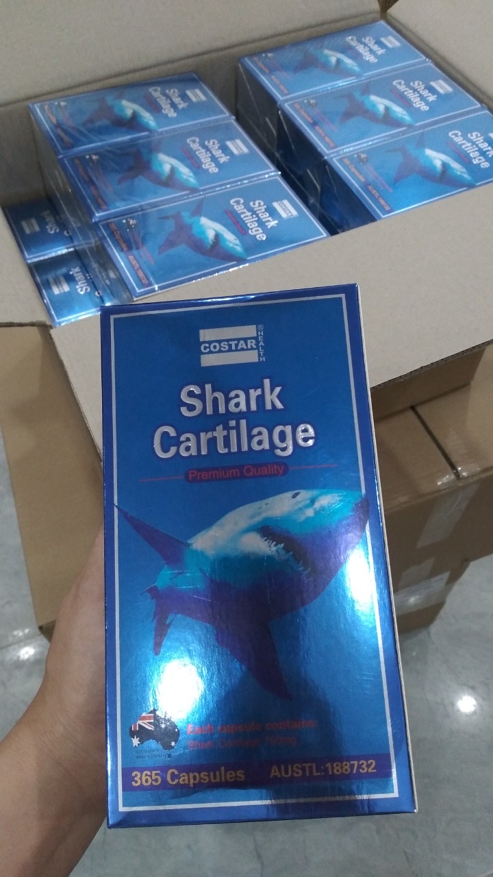 Sụn Vi Cá Mập Costar Blue Shark Cartilage 750 Mg X 365 Viên Giúp Bổ Xương Khớp, Hàng Úc 9 Sun Costar 1