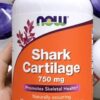 Sụn Vi Cá Now Shark Cartilage 750Mg 300 Viên - Viên Uống Hỗ Trợ Xương Khớp, Hàng Mỹ - Mẫu Mới 2 Sun Vi Now
