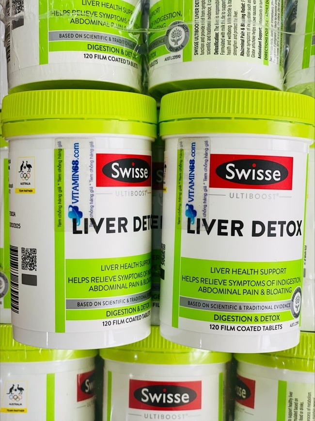 swisse liver detox 120v