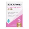 Vien Uong Blackmores Conceive Well Gold Ho Tro Tang Kha Nang Thu Thai