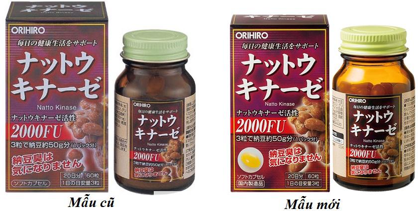 Nattokinase 2000FU Orihiro - Viên uống ngừa tai biến, đột quỵ Nhật Bản, Mẫu  mới - Vitamin68.com