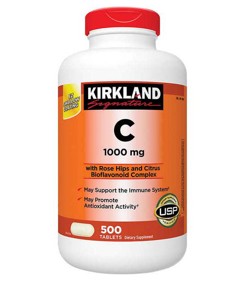 vitamin c 1000mg kirkland hop 500 vien vitamin c cua my