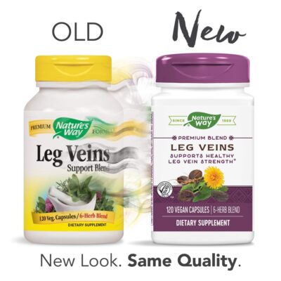 Viên Giảm Giãn Tĩnh Mạch Nature’s Way Leg Veins 120 Viên (Mẫu Mới) 2 Vien Giam Gian Tinh Mach Natures Way Leg Veins 120 Vien Mau Moi 3