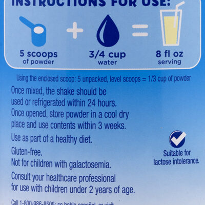 Sữa Pediasure Grow And Gain 400G Của Mỹ - Sữa Bột Tăng Chiều Cao Cho Bé 3 Huong Dan Cach Pha Sua Pediasure My