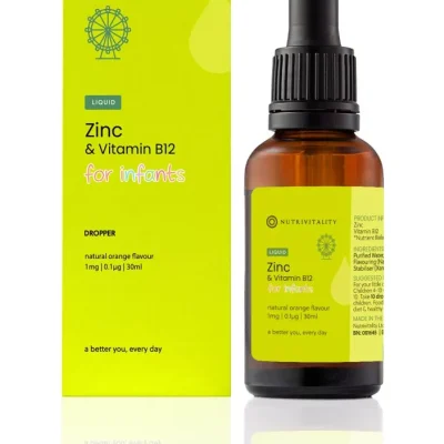Nutrivitality Zinc Vitamin B12