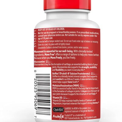 Viên Uống Schiff Move Free Advanced Triple Strength, 200 Viên 3 Bo Khop Schiff Move Free Advanced Triple Strength 4