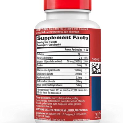 Viên Uống Schiff Move Free Advanced Triple Strength, 200 Viên 2 Bo Khop Schiff Move Free Advanced Triple Strength 5