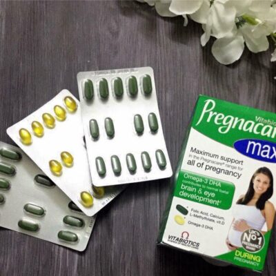 Vien Uong Pregnacare Max Vitamin Tong Hop Cho Ba Bau 84 Vien Mot Hop