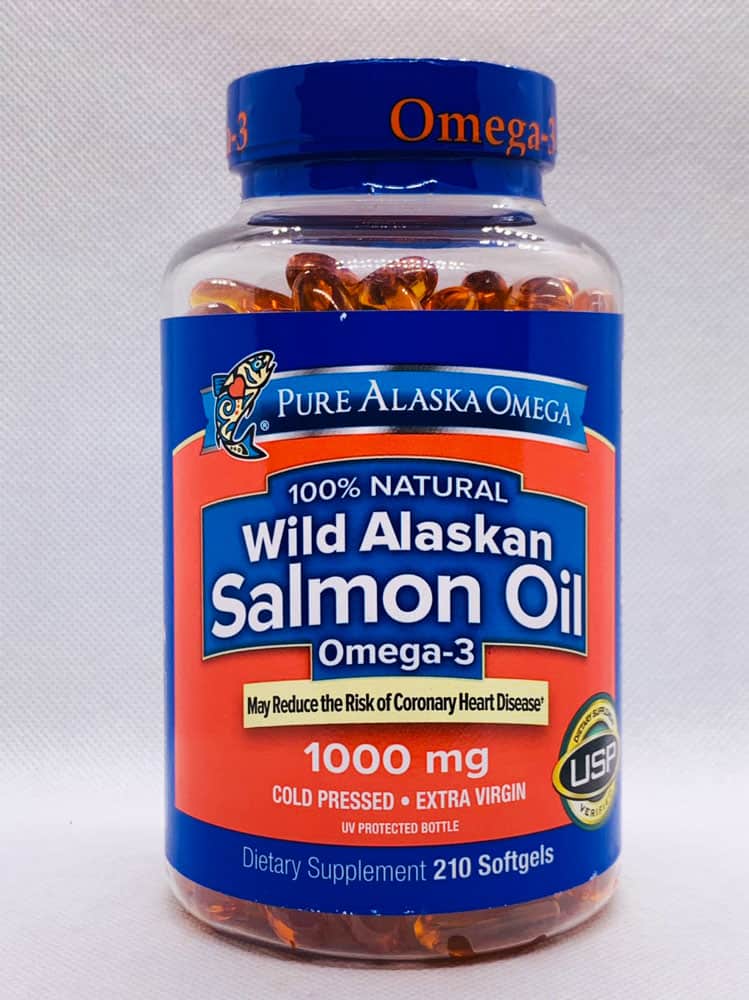 vien dau ca hoi pure alaska omega wild salmon oil 1000mg 210 vien ka