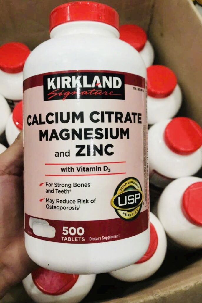 Viên Uống Hỗ Trợ Xương Khớp Kirkland Calcium Citrate Magnesium And Zinc 500 Viên Của Mỹ - Mẫu Mới 8 Z5503601251005 76Bd5982049F9Bd484Ac9849B4De7C5E